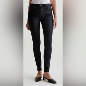 AG Adriano Goldschmied Black the Legging SUPER SKINNY. Size 27R